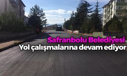 Safranbolu'da Yol Çalışmaları Devam Ediyor