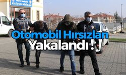 Otomobili Çalan 2 Şahıs Karabük'te Yakalanarak Gözaltına Alındı