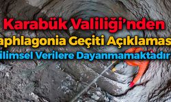 Valilik'ten Paphlagonia Geçiti Açıklaması