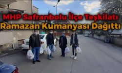 MHP Safranbolu İlçe Teşkilatı'ndan Ramazan Kumanyası Yardımı