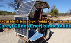 Akü Derdine Çare Güneş Enerjisi