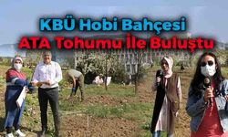 Hobi Bahçesi İçin Ata Tohumu Dağıtıldı