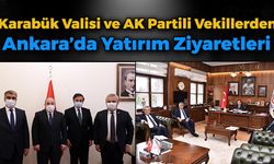 Gürel ve AK Parti Karabük Milletvekilleri Yatırımları Yakından Takip Ediyor