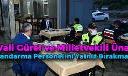 Vali Gürel ve Milletvekili Ünal Oruçlarını Jandarma Personeli İle Açtı