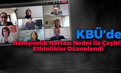 KBÜ’de Hemşirelik Haftası Etkinliği