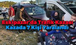 Eskipazar'da Trafik Kazası