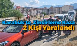 Karabük'te Zincirleme Kaza