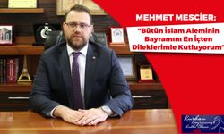 Mehmet Mescier'den Kurban Bayramı Mesajı