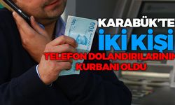TELEFON DOLANDIRICILARINA DİKKAT!