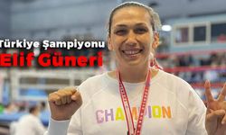Elif Güneri Türkiye Şampiyonu Oldu