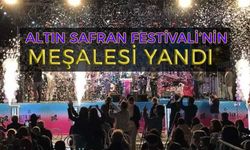 Altın Safran Film Festivali Meşalesi Yakıldı