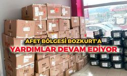 Afet Bölgesine Yardımlar Devam Ediyor