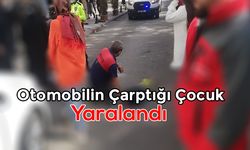 Karşıdan Karşıya Geçen Çocuğa Otomobil Çarptı