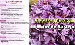 Safran Festivali Kortej Yürüyüşü İle Başladı