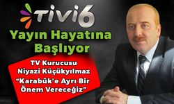 Karabüklü Hemşerimizin Kurduğu Ankara'nın İlk Özel Televizyonu TİVİ 6 Yayın Hayatına Başlıyor