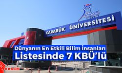 Karabük Üniversitesi Dünyanın En Etkili Bilim İnsanları Listesinde