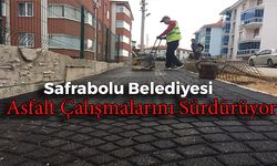 Safranbolu'ya On Bin Metrekare Desenli Asfalt