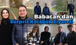 Ali Babacan'dan Sürpriz Karabük Ziyareti