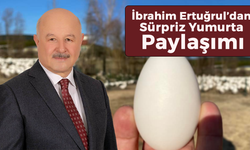 Başkan Ertuğrul'dan Sürpriz Yumurta Paylaşımı