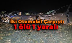 Karabük'te İki Otomobil Kafa Kafaya Çarpıştı: 1 Ölü 1 Yaralı