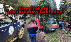 Ormanda Ateş Yakarak Kurtarılmayı Beklediler