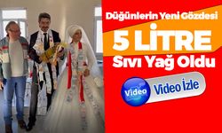 Genç Çifte 5 Litre Sıvı Yağ Takıldı