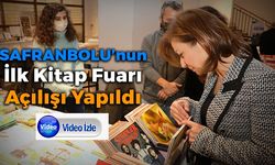 Safranbolu’nun İlk Kitap Fuarı ve Belediye Kütüphanesi Açıldı