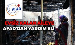 AFAD'dan Evsiz Aileye Yardım Eli