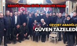 Cevdet Abaoğlu Güven Tazeledi