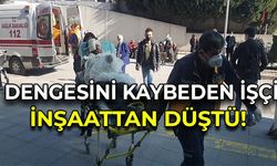 Dengesini Kaybeden İşçi İnşaattan Düştü!