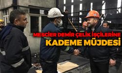 Mescier Demir Çelik Şirketi'nde Yüzler Gülüyor