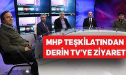 MHP KARABÜK İL TEŞKİLATI DERİN TV STÜDYOLARINI ZİYARET ETTİ