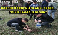 Okul Bahçeleri Meyve Fidanlarıyla Zenginleşiyor