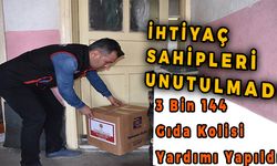 İhtiyaç Sahibi Ailelere 3 Bin 144 Gıda Kolisi Yardımı