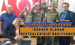 "DERNEK OLARAK DESTEKLERİNİZİ BEKLİYORUZ"