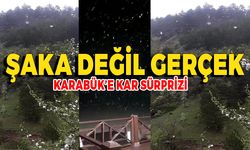 Mayıs Ayında Karabük’te Kar Sürprizi