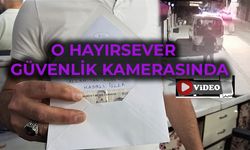 İŞ YERLERİNE SİFTAH BIRAKAN HAYIRSEVER, KAMERALARA YAKALANDI