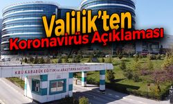 Karabük'te Koronavirüs Hastalığı Müjdesi