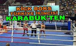 Kick Boks Türkiye İkincisi Karabük'ten