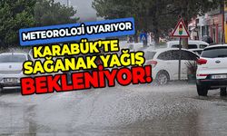 Karabük'te Sağanak Yağış Etkili Olacak