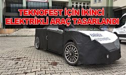 Karabük'te TEKNOFEST İçin İkinci Elektrikli Arabayı Tasarlandı