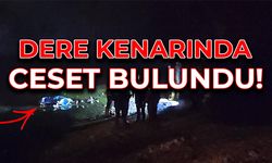 DERE KENARINDA YARI ÇIPLAK CESET BULUNDU!