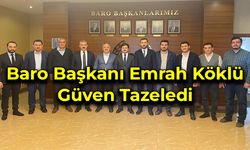 AK Parti Teşkilatından Baro Başkanı Köklü'ye Ziyaret