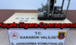 Karabük'te Kaçak Sigara Operasyonu