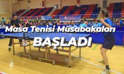 Karabük'te Masa Tenisi Grup Müsabakaları Başladı