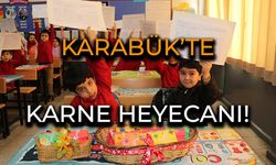 Karabük'te Öğrenciler Karne Heyecanı Yaşadı