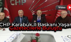 CHP Karabük İl Başkanı Vedat Yaşar Gazetecilerle Bir Araya Geldi