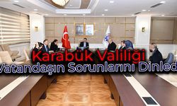 Karabük'te "Halk Günü" Toplantısı Yapıldı