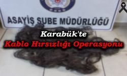 Kablo Hırsızlığı Operasyonunda 1 Şüpheli Yakalandı