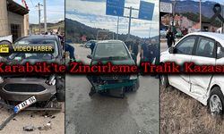 Karabük'te Zincirleme Trafik Kazası! 3 Yaralı